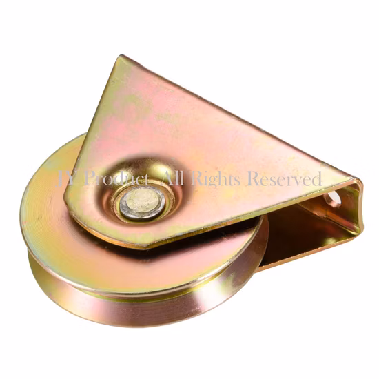 スライドゲートドア用ユニバーサル亜鉛メッキプーリーローラーホイール