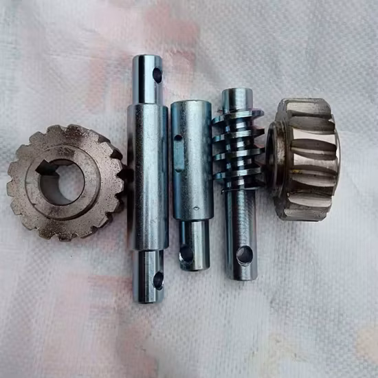 OEM精密機械加工ウォームおよびウォームギアウォームホイールトランスミッション部品